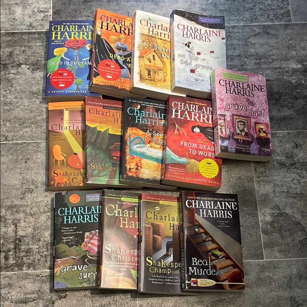 Charlaine Harris 14 novel / Book Collection